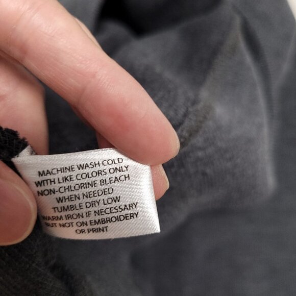 U.S. Polo Assn Mens Quater Zip Long Sleeve Sweater Size XL Gray - Picture 6 of 6